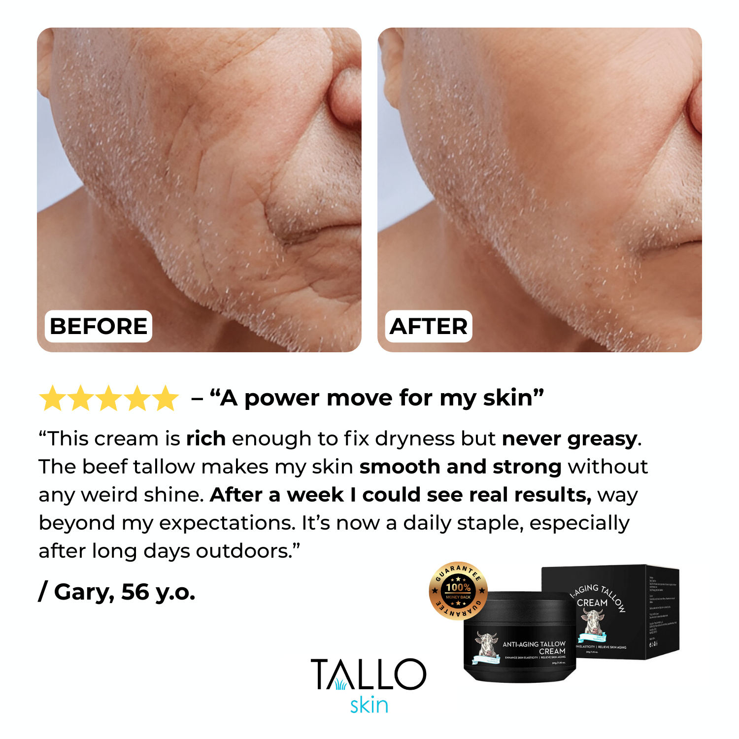 Tallo Aging Defense Tallow Balm